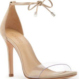Schutz Josseana Heel, Nude, Size 8